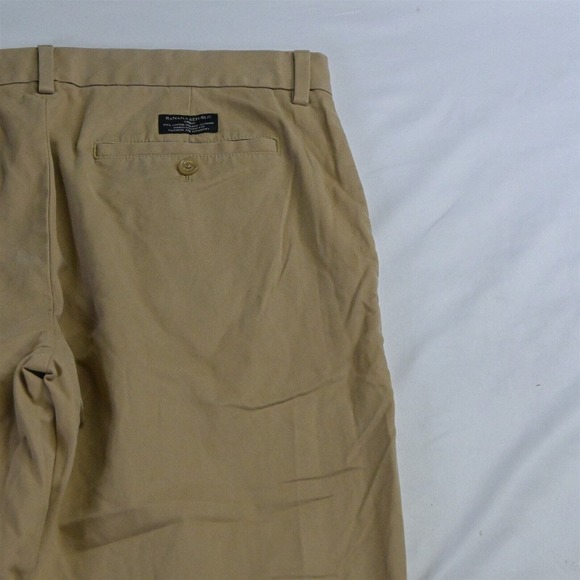 Banana Republic 34 x 30 Khaki Emerson Straight Mens Chino Pants‎ - Picture 5 of 7